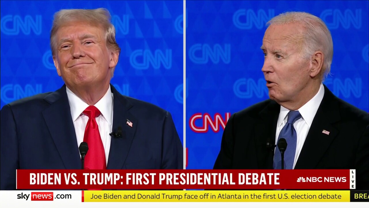Biden and Trump Debate