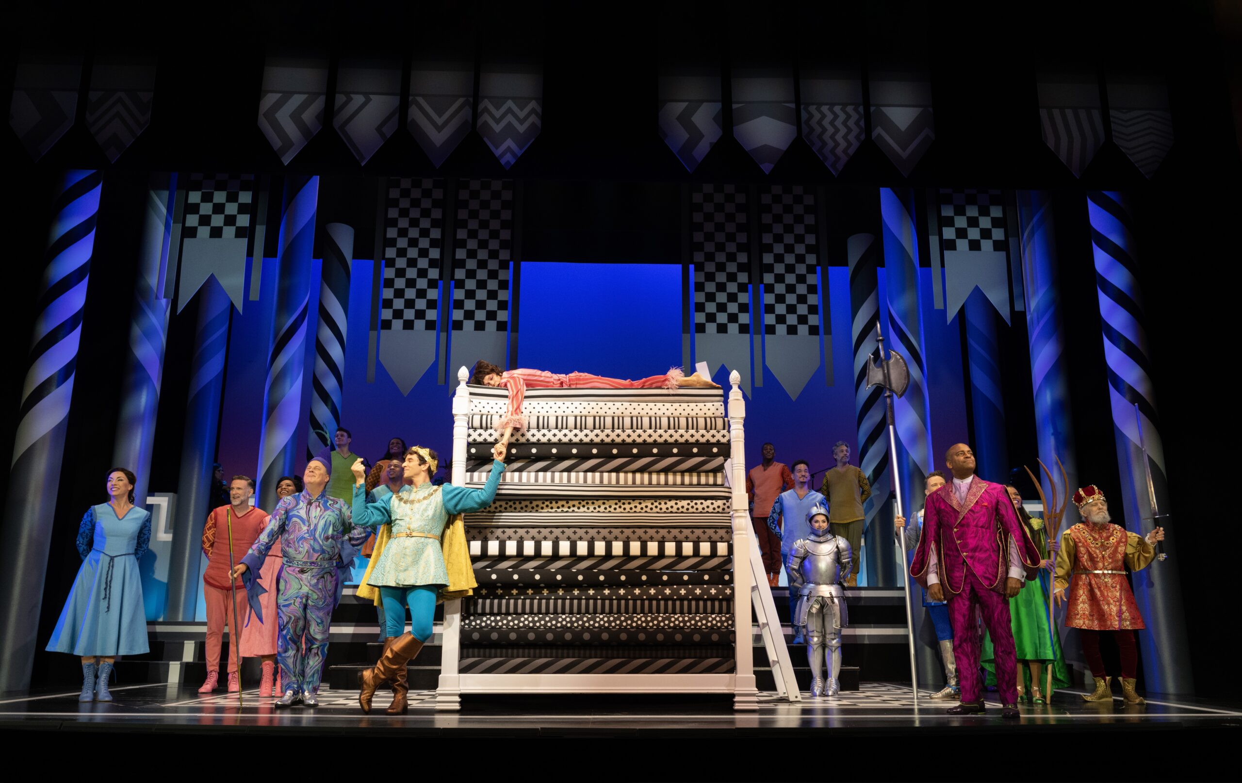 The company of 'Once Upon a Mattress'