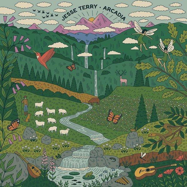 Jesse Terry 'Arcadia' album cover
