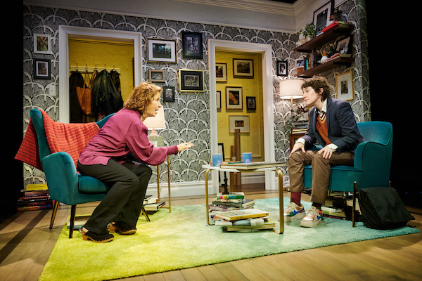 Betsy Aidem and Colleen Litchfield in The Ask (Photo credit: Kent Meister)