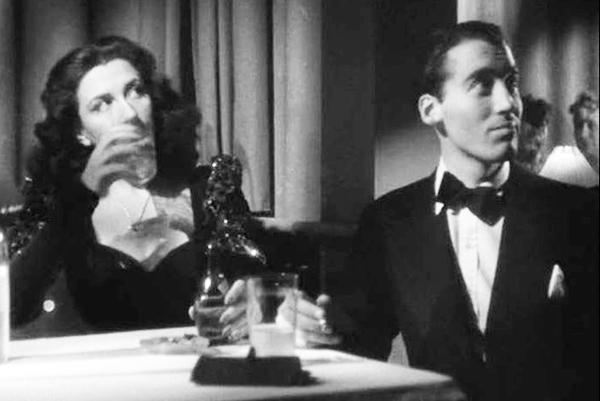In his first film, 'The Corridor of Mirrors", 1948, with Edana Romney