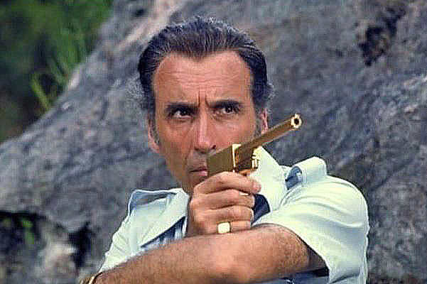Lee as a Bond villain in 'The Man with the Golden Gun'