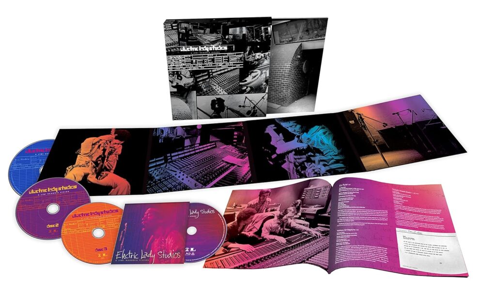 Jimi Hendrix Electric Lady Studios box contents