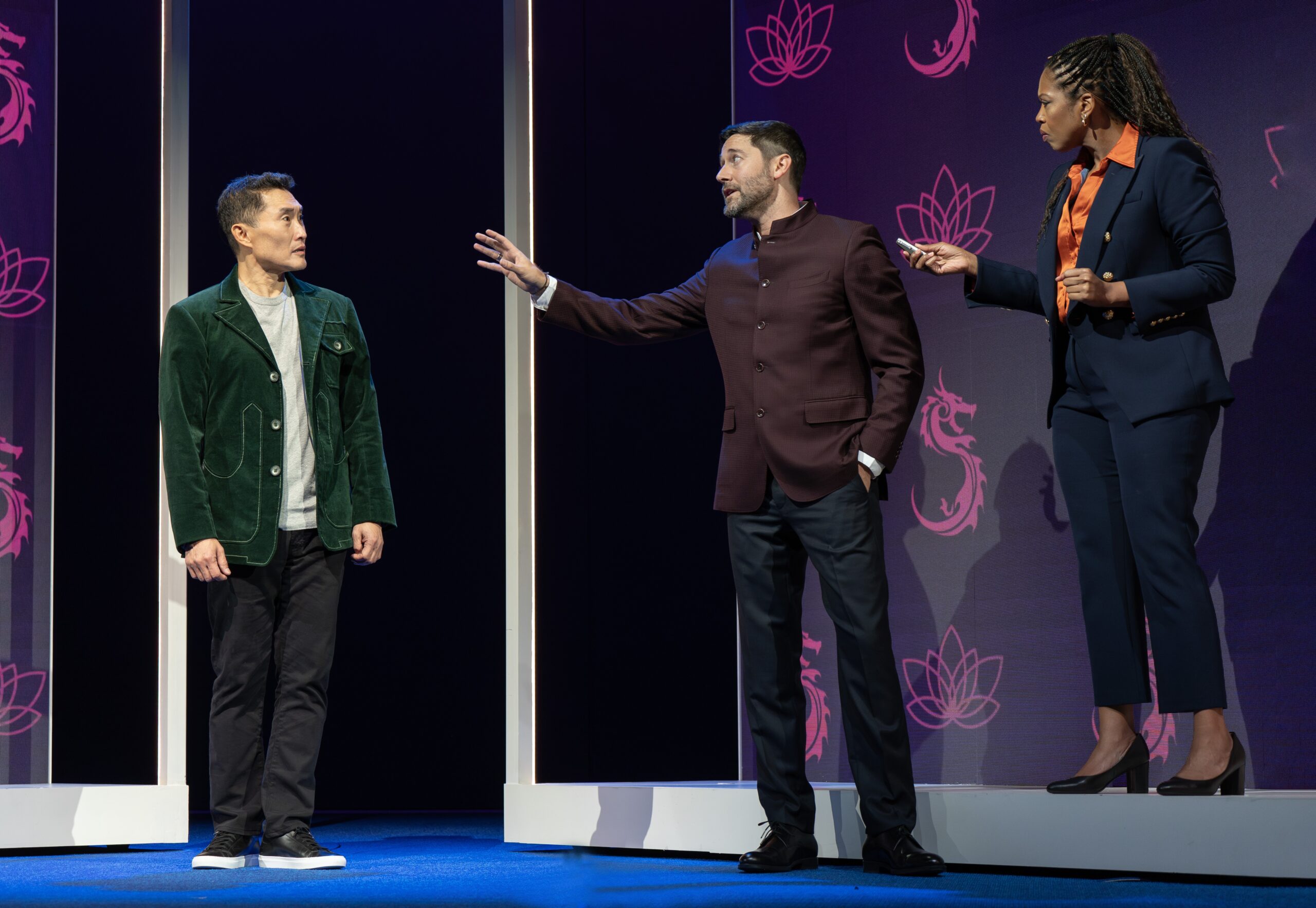 Daniel Dae Kim, Ryan Eggold, Marinda Anderson