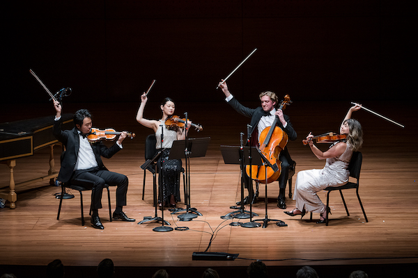 Chamber Music Society of Lincoln Center: 'Haydn's Surprise' Concert featuring the Viano Quartet, Oct. 15 2024 (Cherylynn Tsushima)