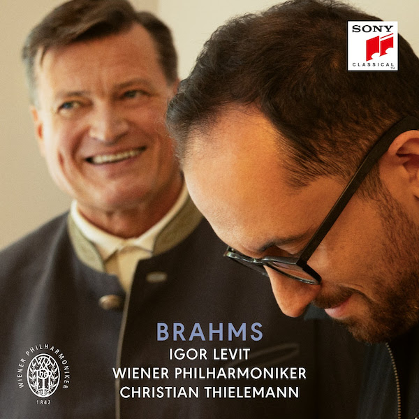 Igor Levit Christian Theilemann Brahms album cover