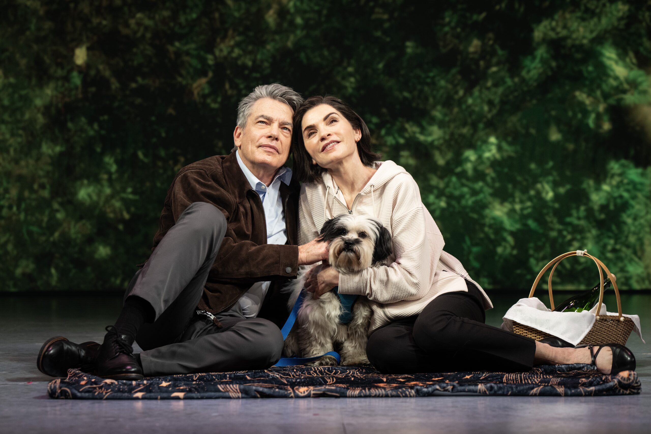 Peter Gallager, Julianna Margulies, Left on Tent