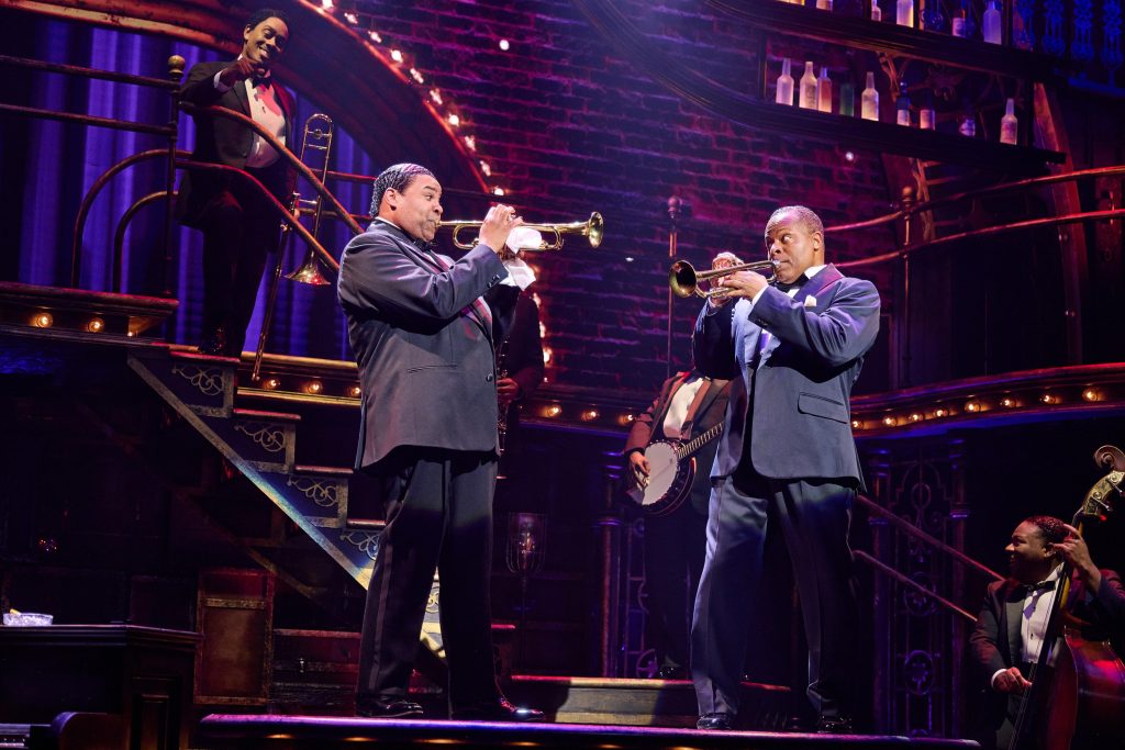 (L to R): James Monroe Iglehart, Gavin Gregory in 'It's a Wonderful World' (Jeremy Daniel)