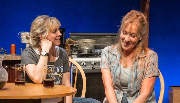 Mel House, Lisa Bostnar in 'Thistles' at 59e59 (John Robert Hoffman)