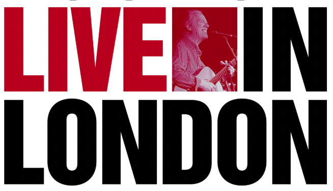Loudon Wainwright III Live in London album cover detail