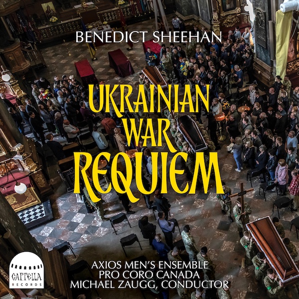 Benedict Sheehan 'Ukrainian War Requiem' album cover