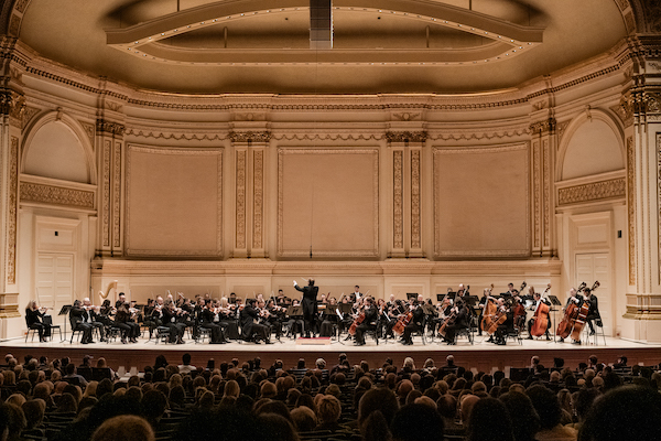 Yuriy Bekker conducts the Charleston Symphony at Carnegie Hall, 26 February 2025