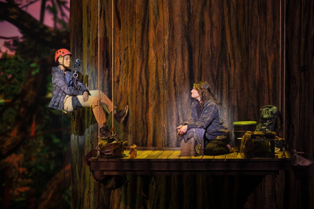 (L to R): Khaila Wilcoxon, Idina Menzel in 'Redwood' (Mathew Murphy, Evan Zimmerman)