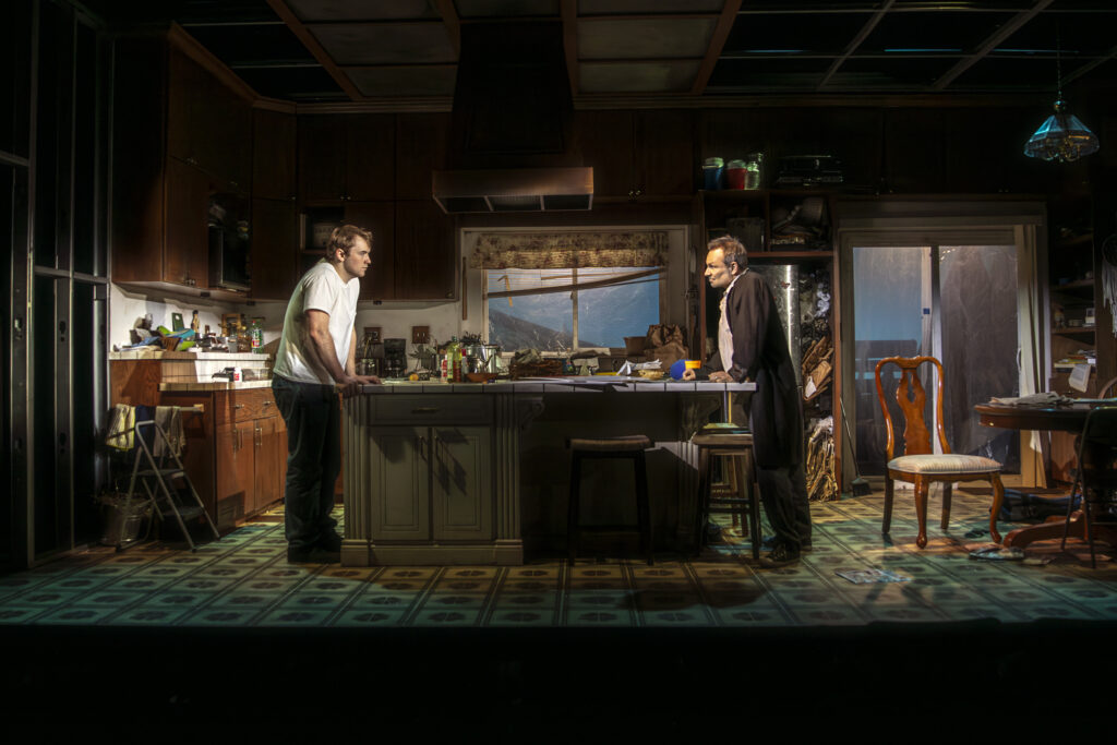 (L to R): Cooper Hoffman, Cristian Slater in 'Curse of the Starving Class' (Monique Carboni)