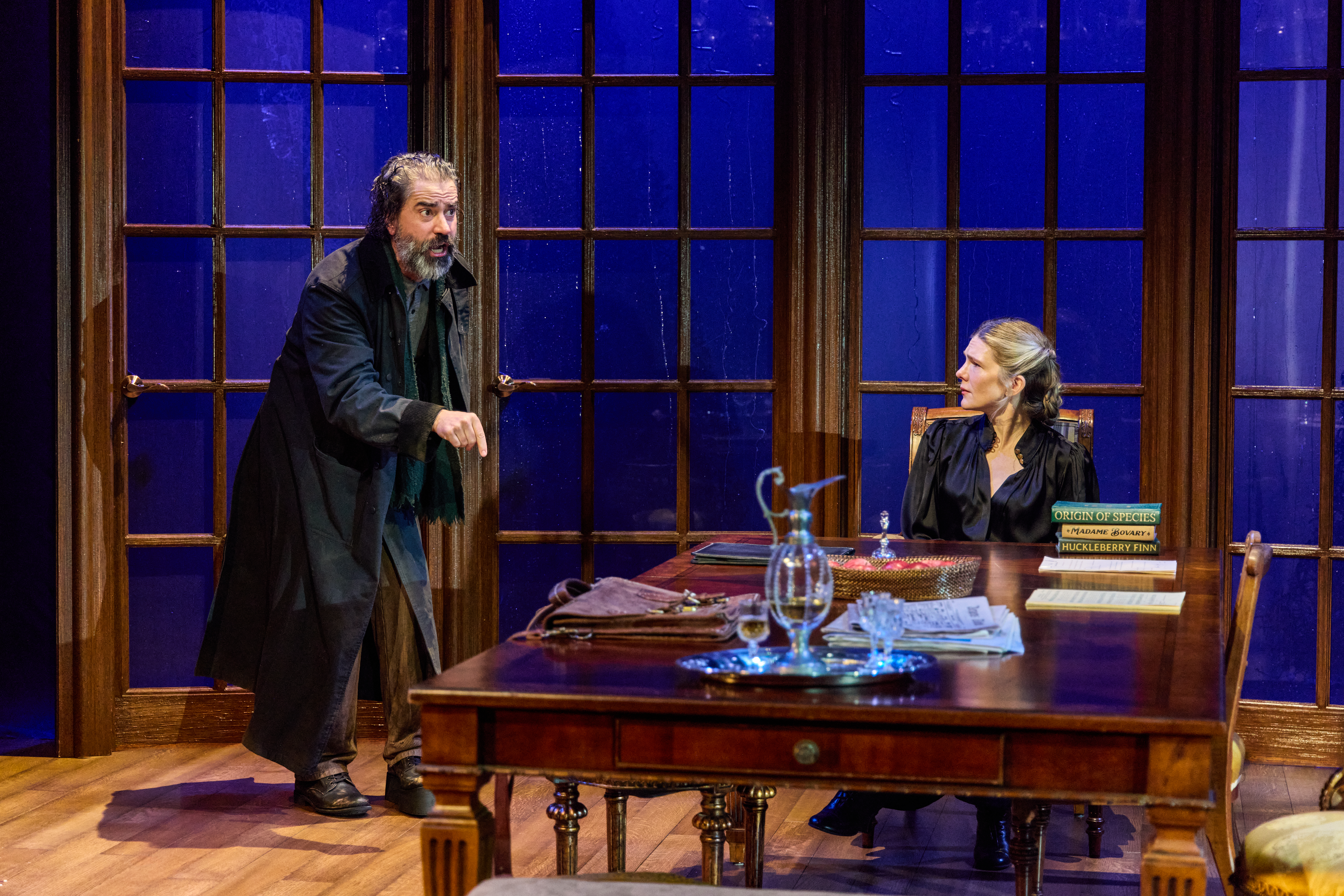 Hamish Linklater, Lily Rabe in 'Ghosts' (Jeremy Daniels)