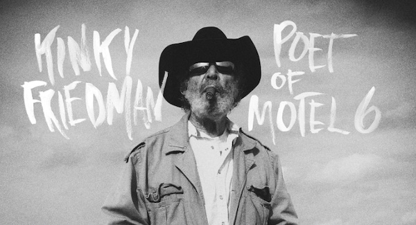 Kinky Friedman 'Poet of Motel 6' album cover detail