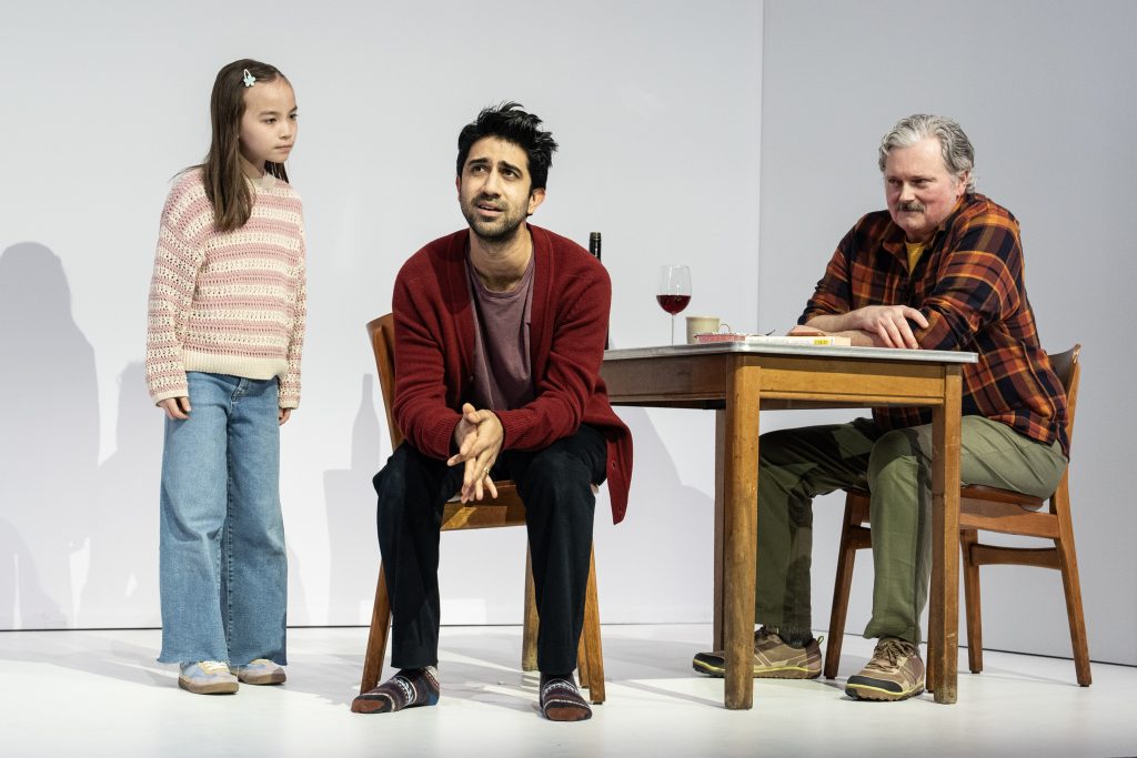 (L to R): Ruby Blaut, Japhet Balaban, Jon Ellison Conlee in 'Glass. Kill. What If If Only. Imp.' (Joan Marcus)