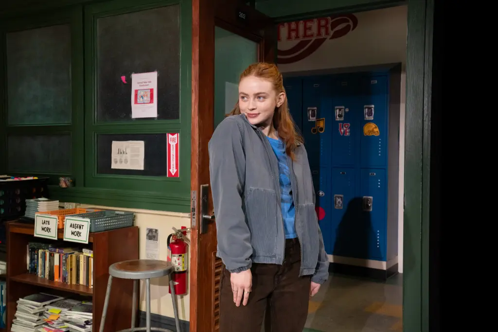 Sadie Sink, in 'John Proctor is the Villain' (Julieta Cervantes)
