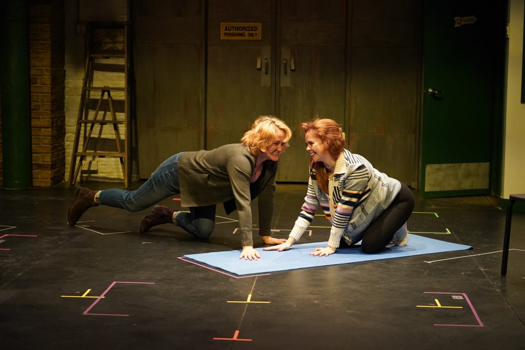(L to R): Angela Reed, Saoirse-Monica Jackson in 'Irishtown' (Carol Rosegg)