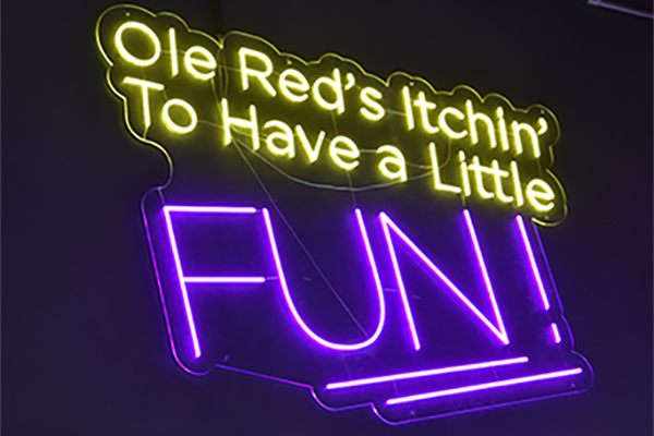Old Red Sign
