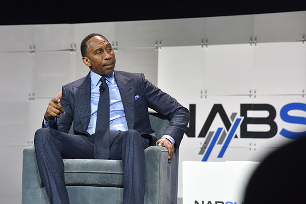Stephen A. Smith at the NAB Show