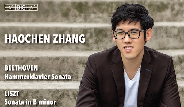 Haochen Zhang plays Beethoven and Liszt – album cover detail