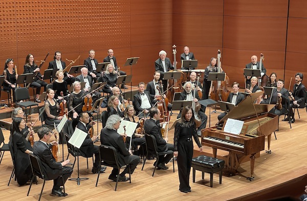 Petra Somlai with the American Classical Orchestra