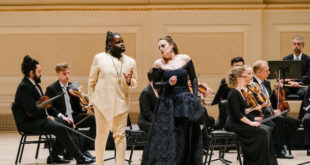 John Holiday as Tolomeo, Louise Alder as Cleopatra with The English Concert in Handel's 'Giulio Cesare in Egitto'