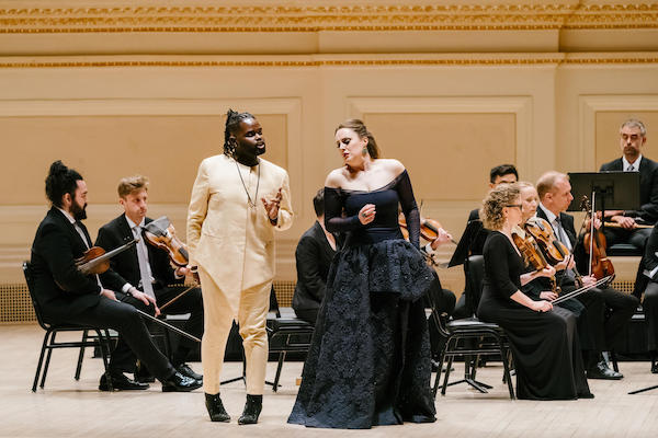John Holiday as Tolomeo, Louise Alder as Cleopatra with The English Concert in Handel's 'Giulio Cesare in Egitto'