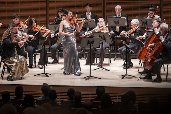 Anne Akiko Meyers with the Orpheus Chamber Orchestra at Carnegie Hall's Zankel Hall, 17 May 2025