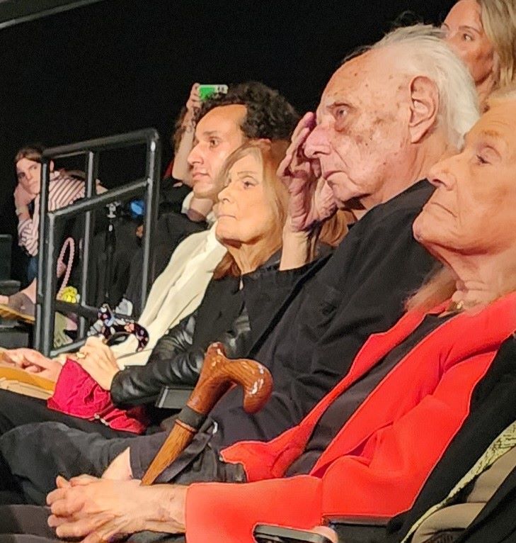 Gloria Steinem and founders to her left at the Tribeca screening of 'Dear Ms.: A Revolution in Print' (Carole Di Tosti)