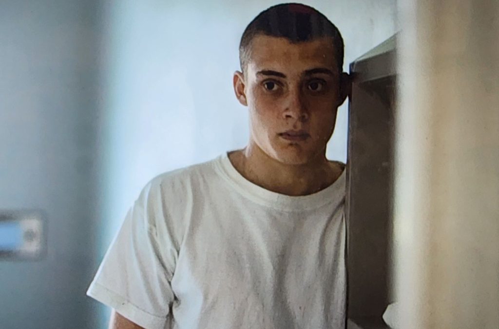 Vincent Miller in Inside (courtesy of the film, screened at Tribeca Film Festival)