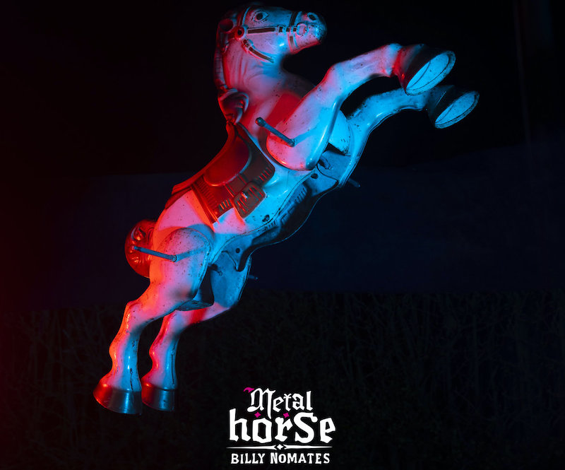 Metal horse