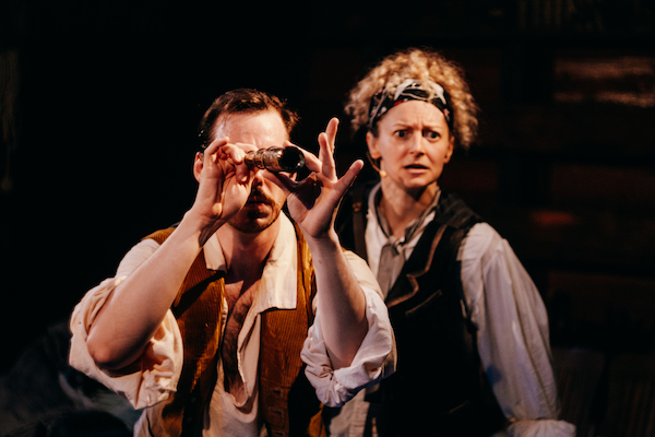 Danny Hayward and Lauren Molina in 'The Royal Pyrate'