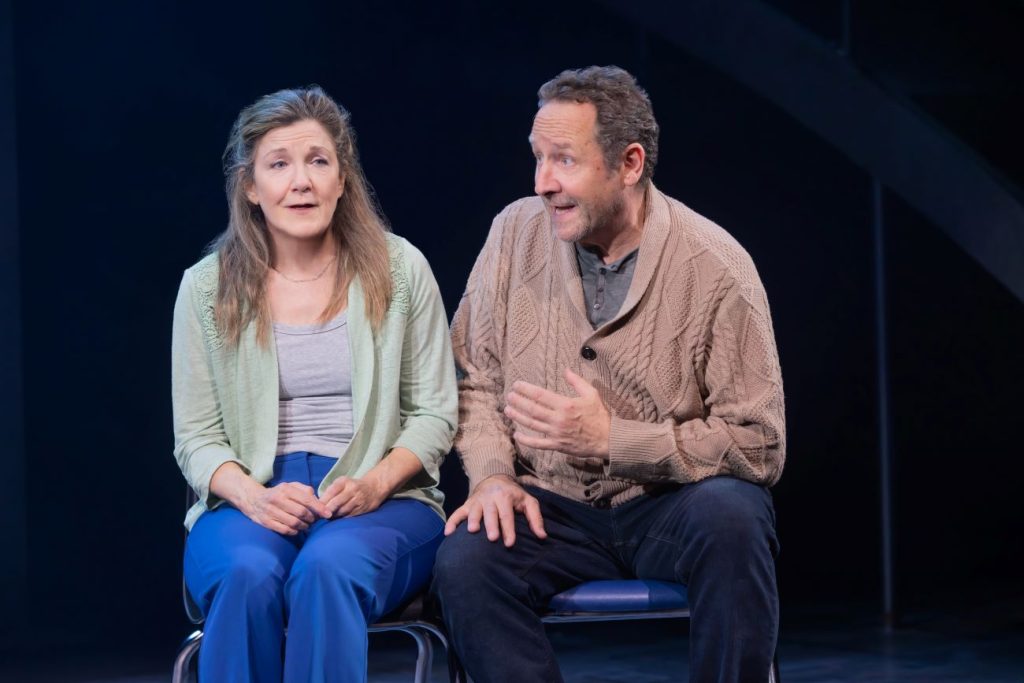 Victoria Clark and Sam Robards in 'Punch.' (Matthew Murphy).