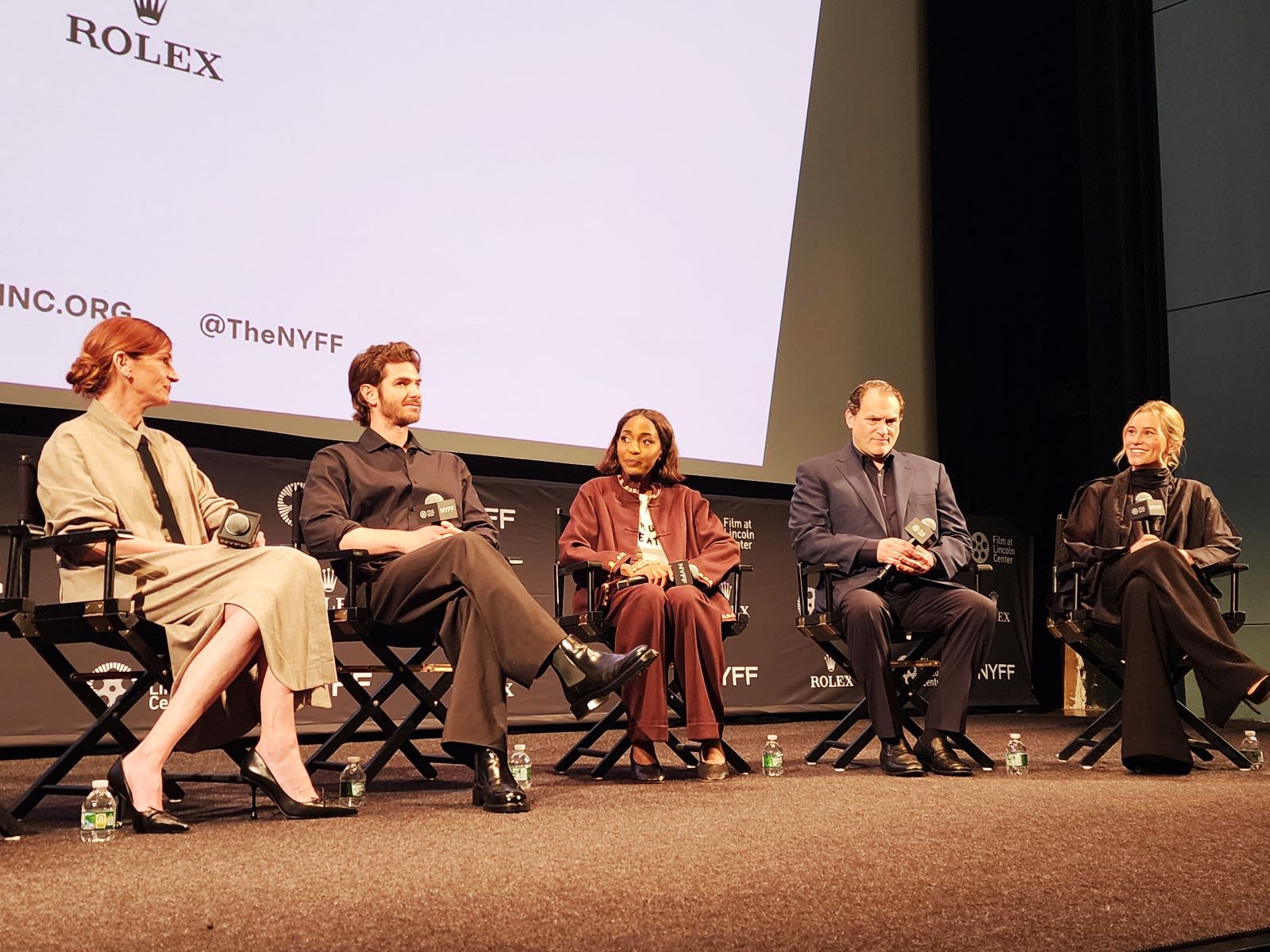 'After the Hunt' press screening at the 63rd New York Film Festival