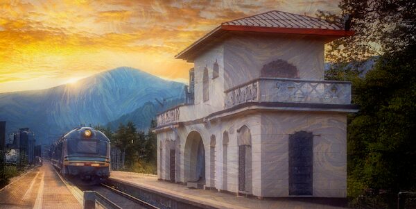 David Salvage 'Dreams of Love and Travel' album cover art detail