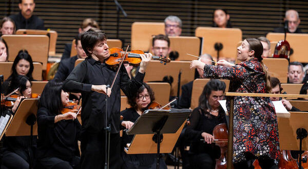 Dalia Stasevska conducts the New York Philharmonic and violinist Joshua Bell at David Geffen Hall, NYC, November 6-8 2025