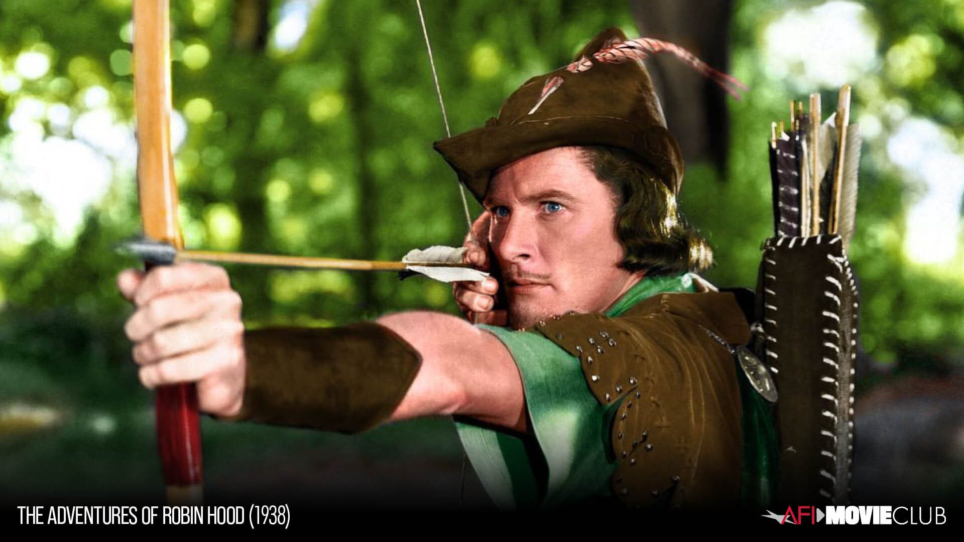 Erroll Flynn as the quintessential movie Robin Hood