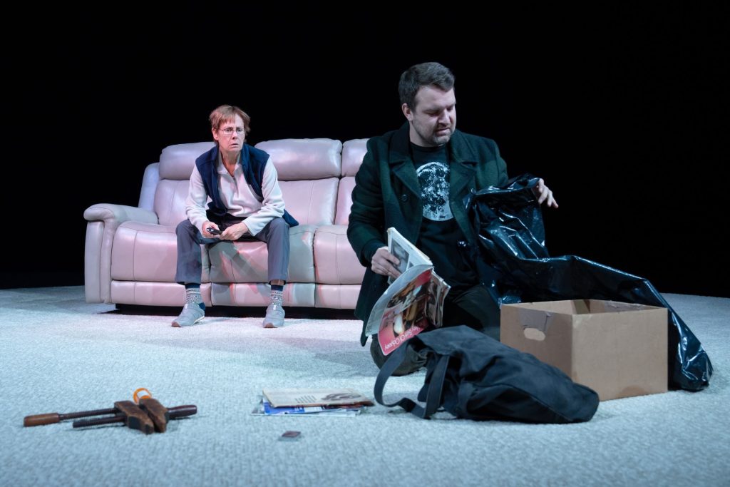 Laurie Metcalf and Micah Stock in 'Little Bear Ridge Road' (Julieta Cervantes)