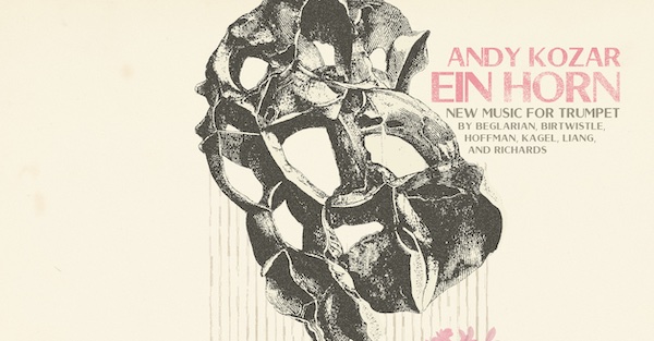 Andy Kozar Ein Horn album cover detail