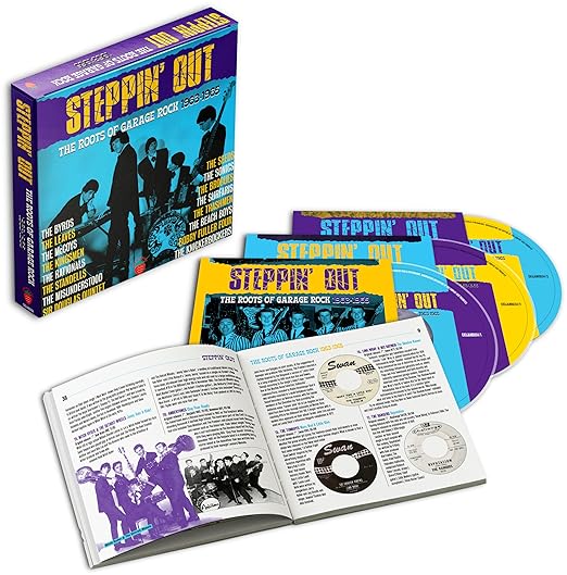 Steppin' Out--box contents