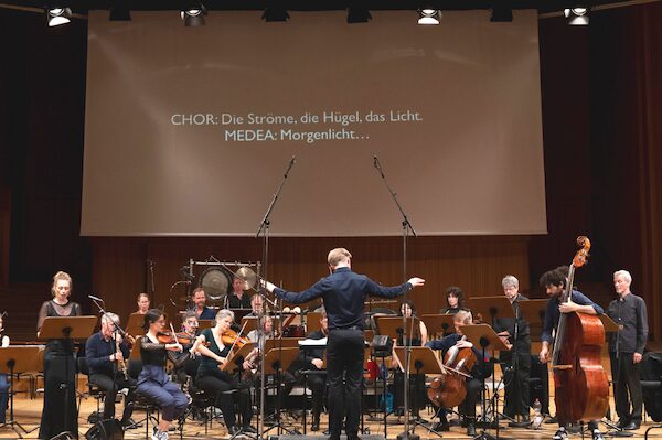 'Medea' by Michael Hersch, live performance photo
