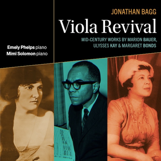 Jonathan Bagg - Viola Revival album cover