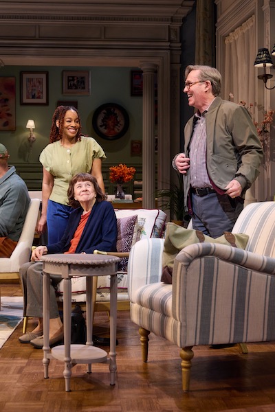 Anika Noni Rose, Marylouise Burke and Richard Thomas in MTC's 'The Balusters'