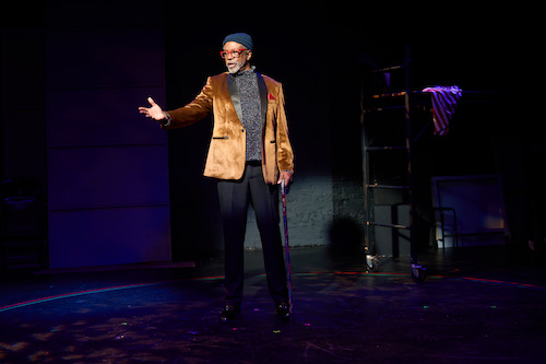 James Scruggs in 'Off the Record' (photo credit: Daniel Vasquez)