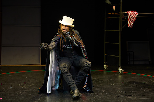 Thomas Giovanni in 'Off the Record' (photo credit: Daniel Vasquez)