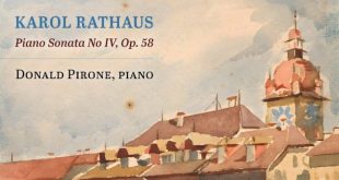 Donald Pirone, Karol Rathaus Piano Sonata No. IV album cover detail