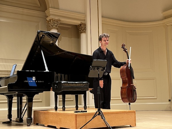 Cellist Rainer Crosett