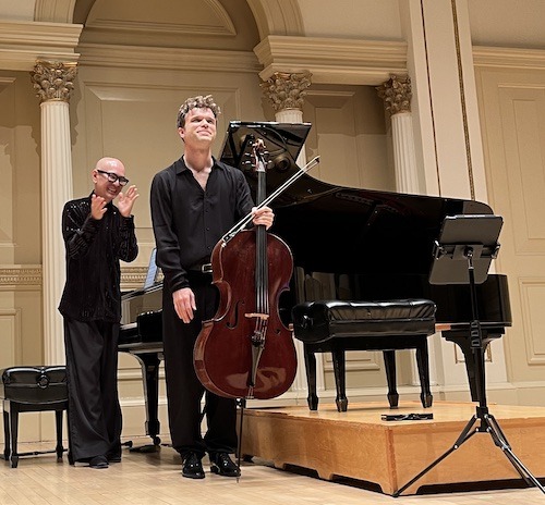 (L-R) Victor Santiago Asunción, Rainer Crosett